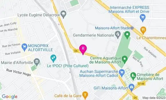 Localisation Restaurant  L