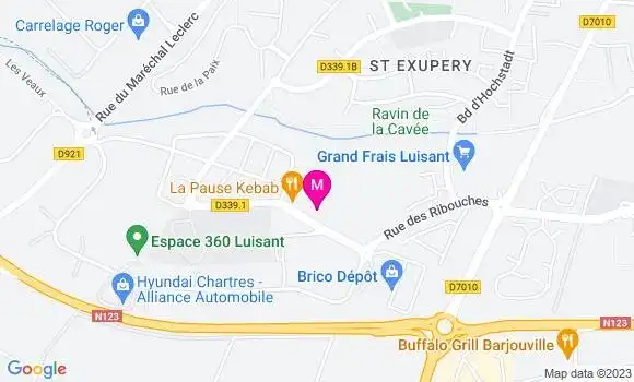 Localisation Restaurant  Le Cléo