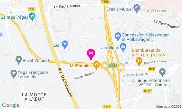 Localisation Restaurant Chinois Le Shanghaï