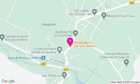 Localisation Restaurant  L