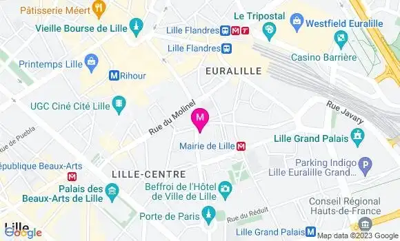 Localisation Bistrot Le Comptoir des Bistronomes