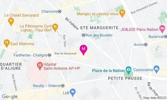 Localisation Restaurant  Le Négus