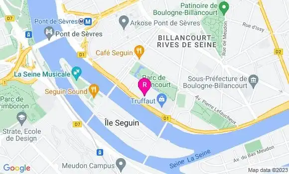 Localisation Restaurant  Meating