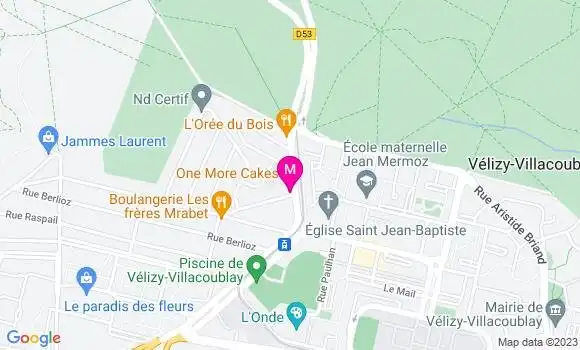 Localisation Brasserie Le Jardin du Clos