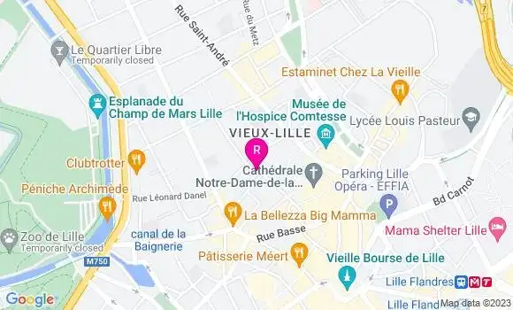 Localisation Restaurant  De Rode Koe