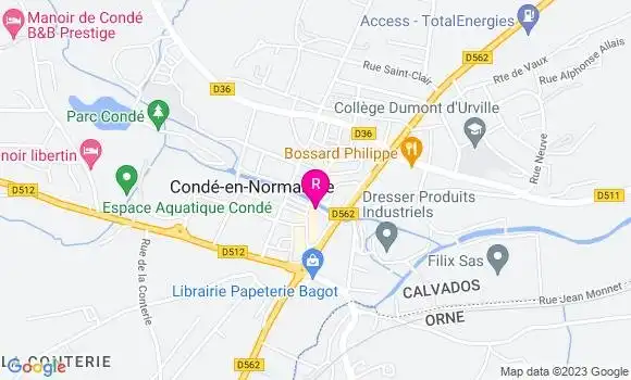 Localisation Brasserie Le Café des Quais