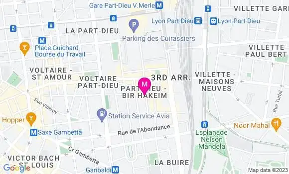 Localisation Restaurant Mexicain Piquin