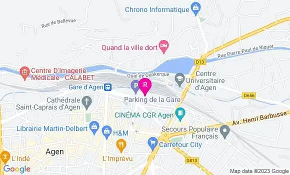 Localisation La Grande Brasserie