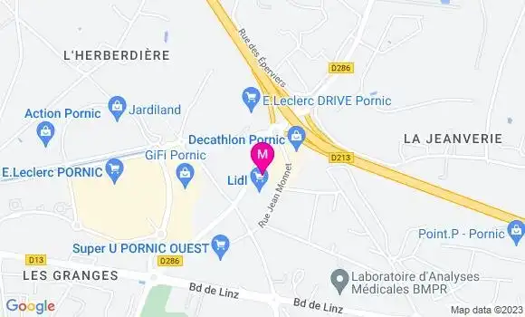 Localisation Restaurant  La Cantine du Maroc