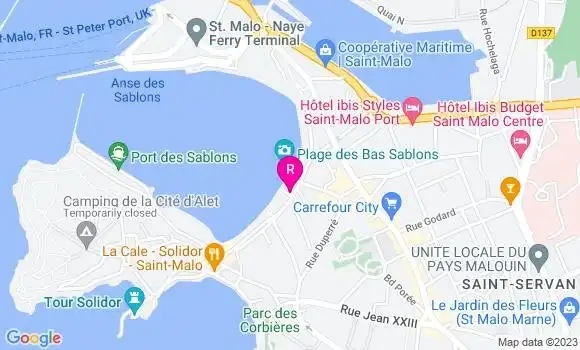 Localisation Restaurant  Les Toqués