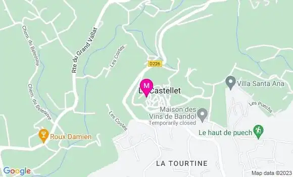 Localisation Restaurant Gastronomique La Goguette