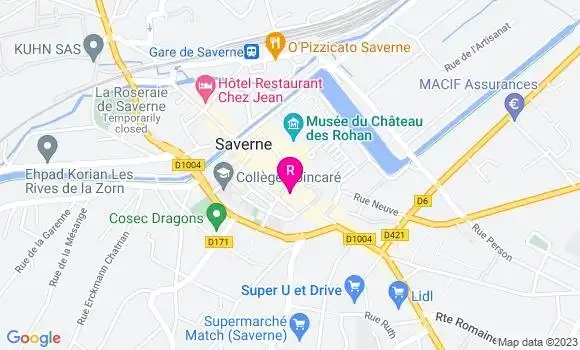 Localisation Restaurant  Crock et Mâche