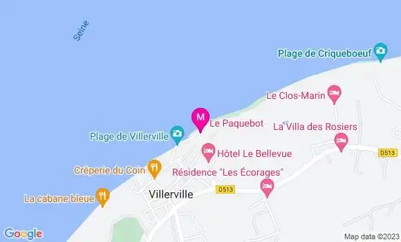 Localisation Restaurant  Le Paquebot