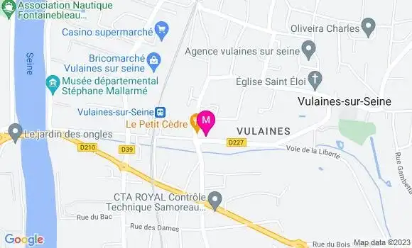 Localisation Restaurant  La Sorcière