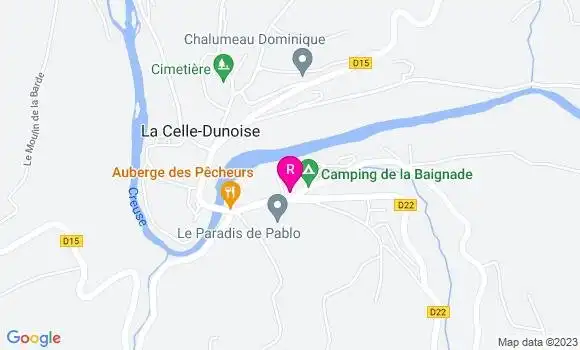 Localisation Restaurant  Les Tables d