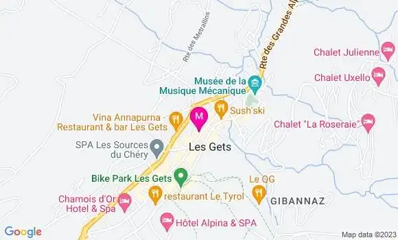 Localisation Restaurant  Les Notes Gourmandes