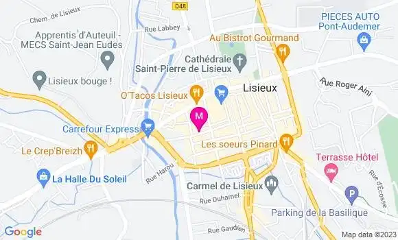 Localisation Restaurant Bar Pause