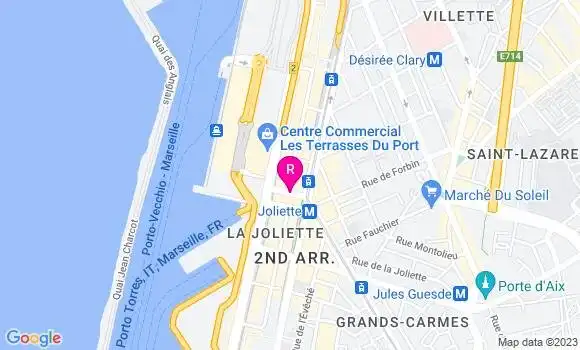 Localisation Restaurant  Cafe des Méditerranées
