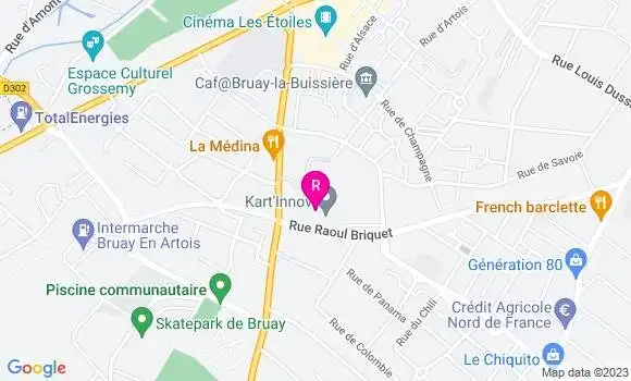 Localisation Restaurant  L