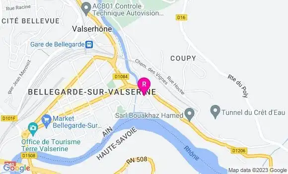 Localisation Restaurant  L