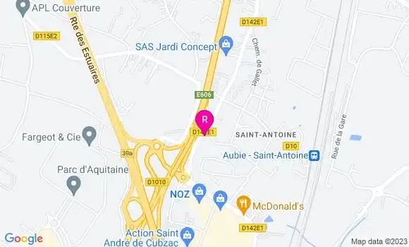 Localisation Restaurant  La Coquille