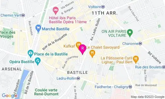 Localisation Restaurant  Centreville