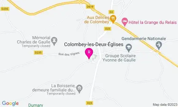 Localisation Restaurant  L