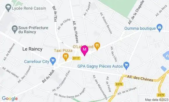 Localisation Restaurant  Le Galopin