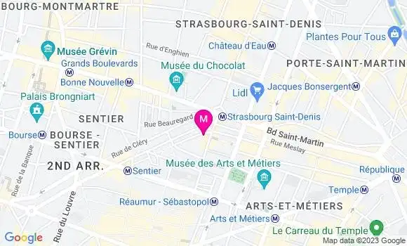 Localisation Restaurant  Ma P