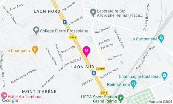 Localisation Restaurant  Aux Petits Oignons