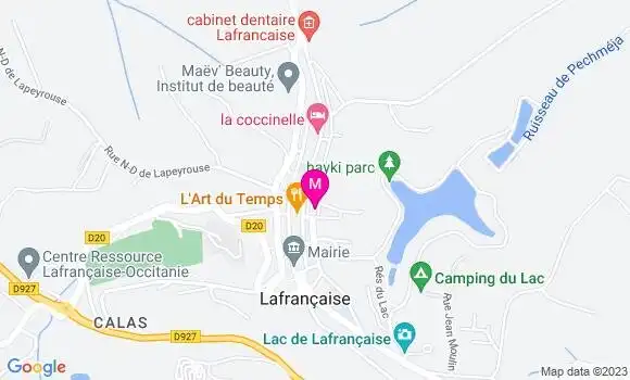 Localisation Restaurant  Du Four au Tonneau