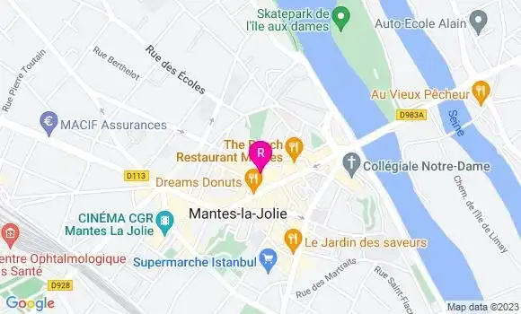 Localisation Restaurant Asiatique Délices d