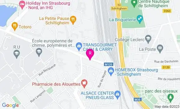 Localisation Restaurant  Au Bon Train