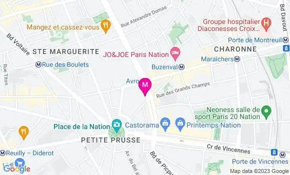 Localisation Restaurant Bar Le Taillebourg