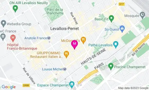 Localisation Bistrot Le Petit Bistro