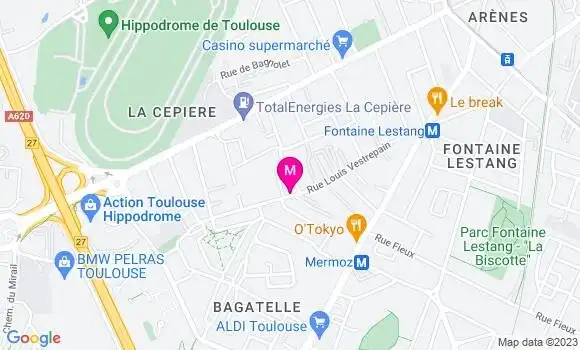 Localisation Restaurant Africain Le Tamezou