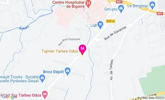 Localisation Restaurant  Escale au Maroc
