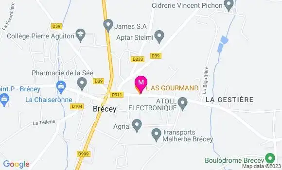 Localisation Restaurant  L
