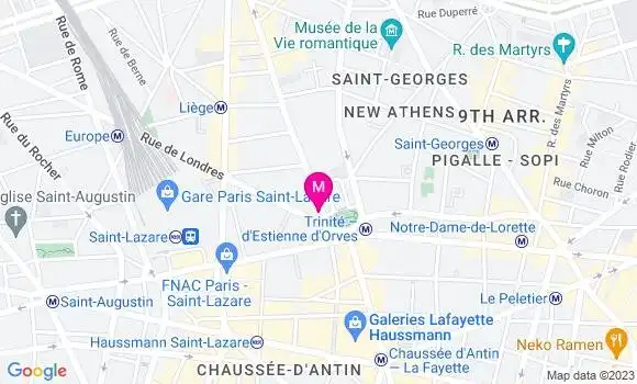 Localisation Restaurant Chinois Quai des Pêcheurs
