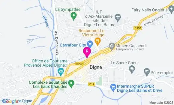 Localisation Restaurant  L