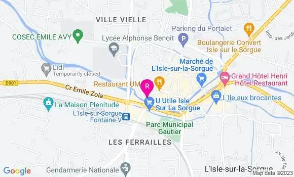 Localisation Bistrot de l