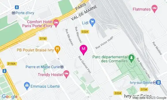 Localisation Restaurant  L