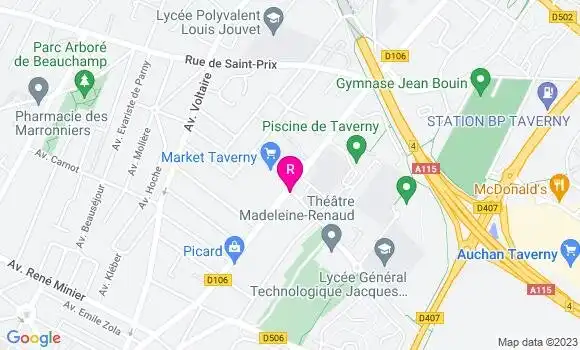 Localisation Restaurant  Le Cygne d