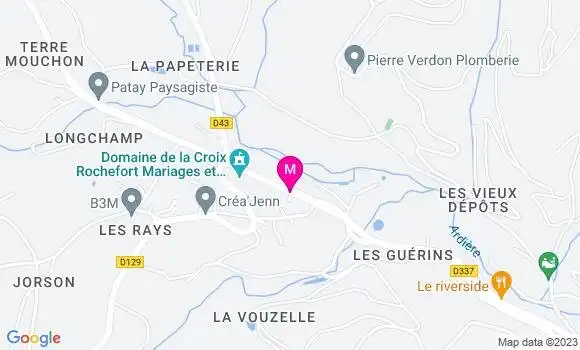Localisation Restaurant  Relais des Dépôts