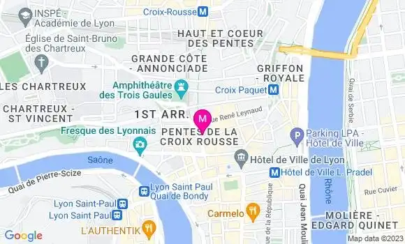 Localisation Crêperie La Crêpe de Paris