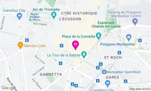 Localisation Bistrot Le Bistrok