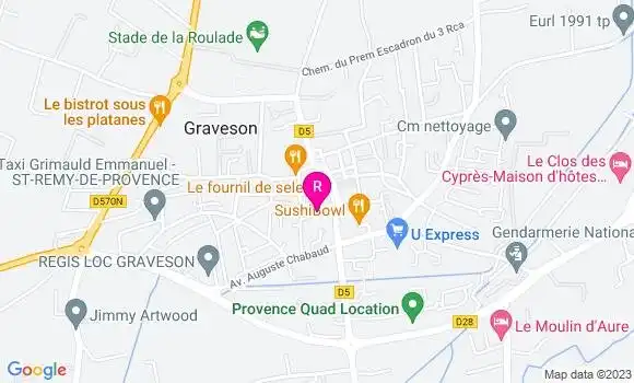 Localisation Restaurant  Cours 15