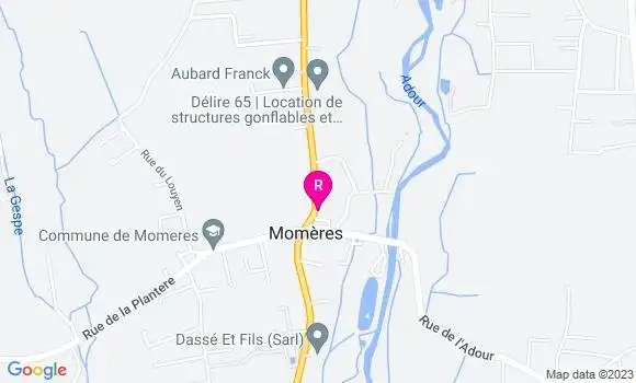 Localisation Auberge Al Cabalou