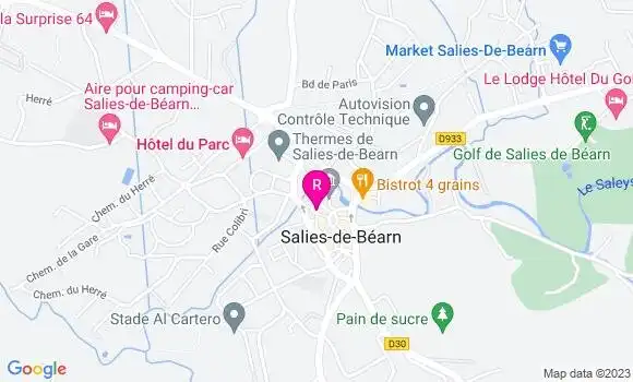 Localisation Restaurant des Voisins
