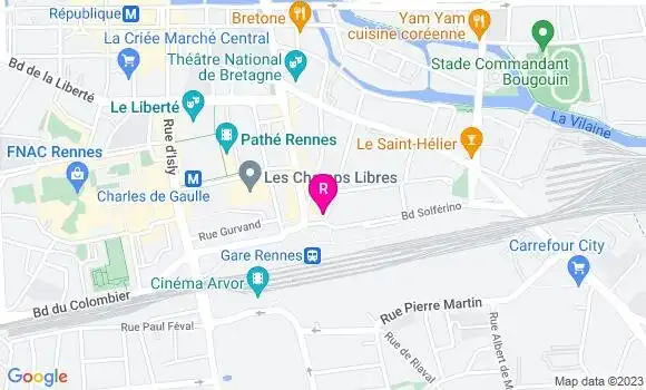 Localisation Restaurant  Le Petit Caboulot